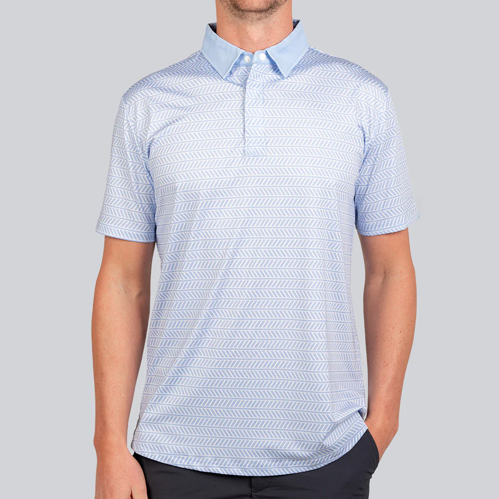 Full Wedge Golf Merch Zig Polo Shirt Golf Gift Ideas For Men