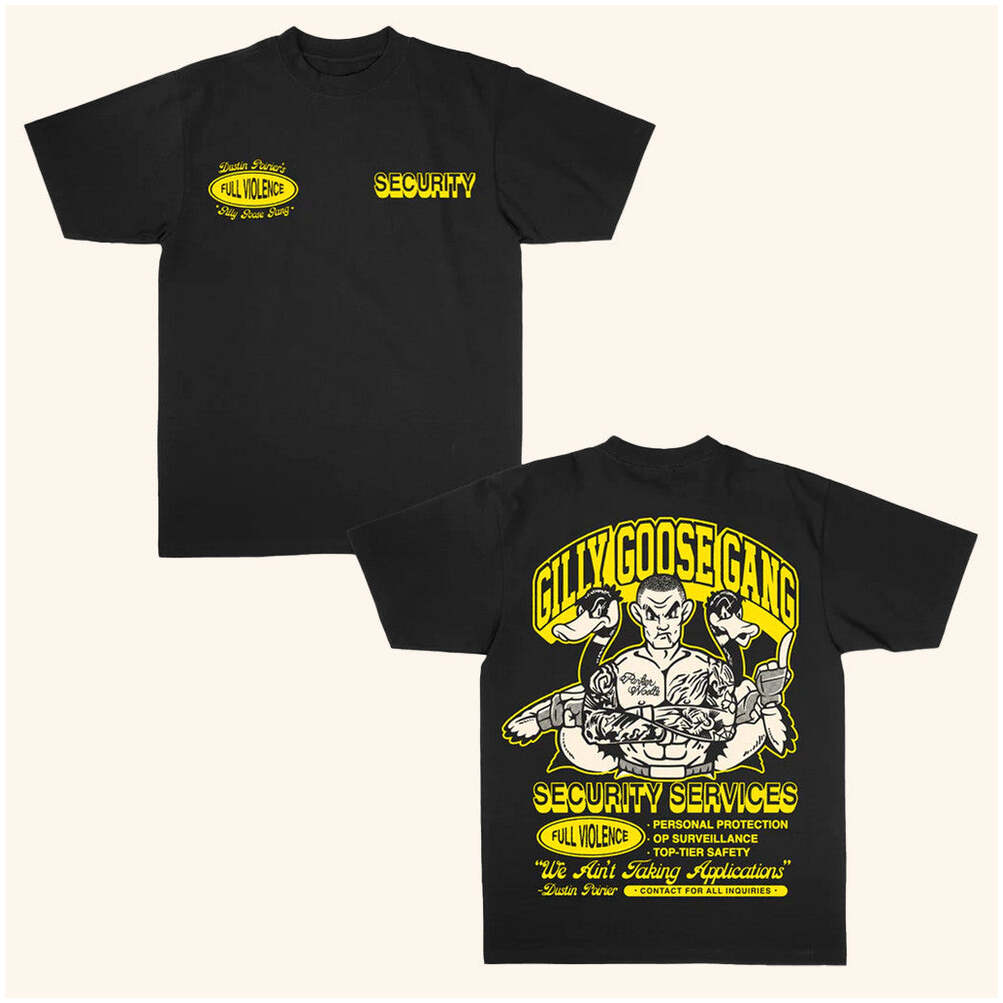 Fullviolence Merch Gilly Goose Gang Classic In Black T-Shirt Gifts For Husband Gifts For Fans