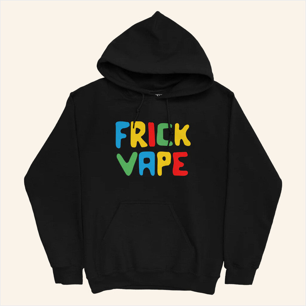 Fun Frick Vape Black Hoodie Baylen Levine Merch BFF Birthday Gifts Ideas Christmas Presents