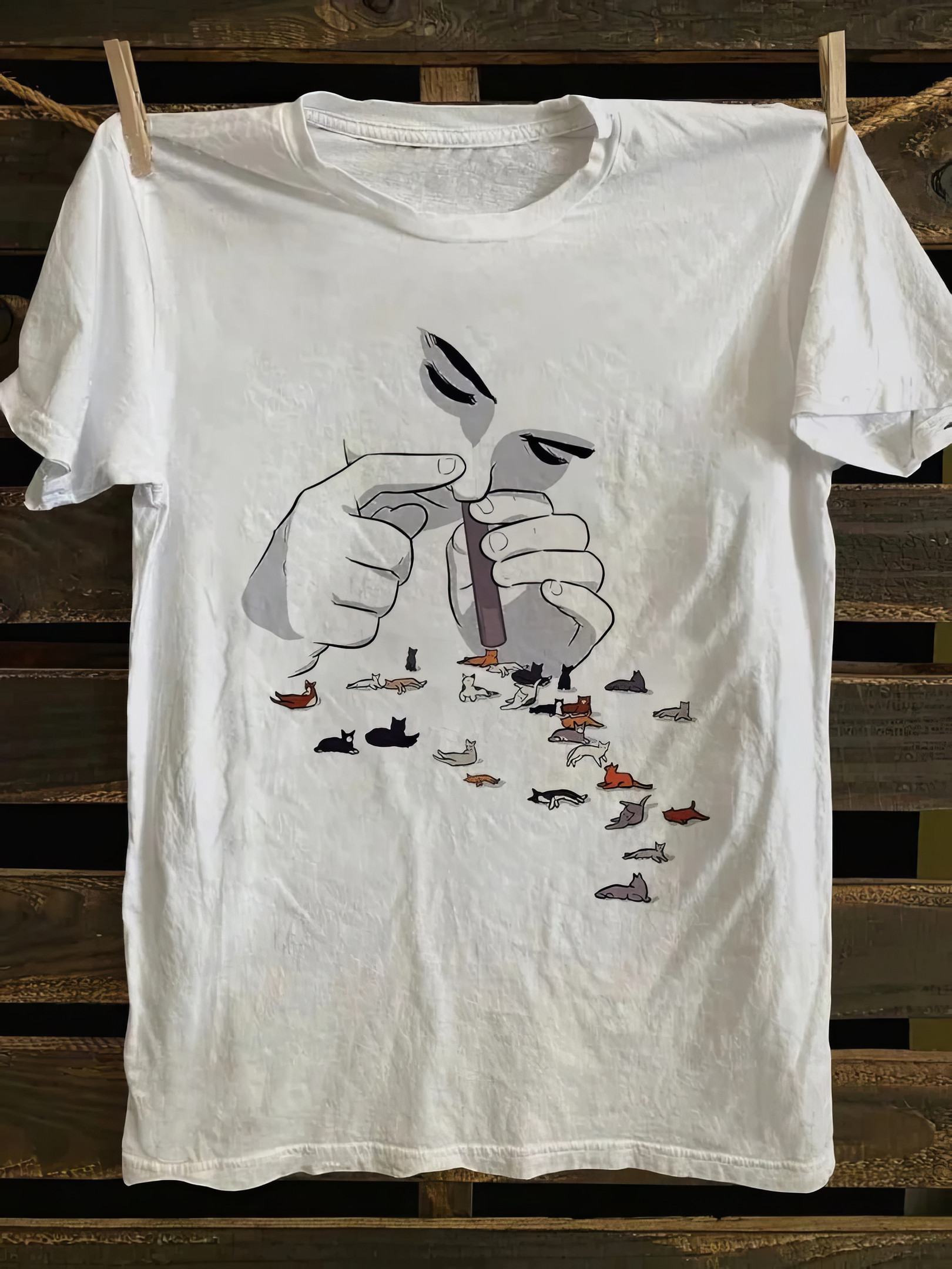 Funny Cats T-Shirt First Time Mothers Day Gifts