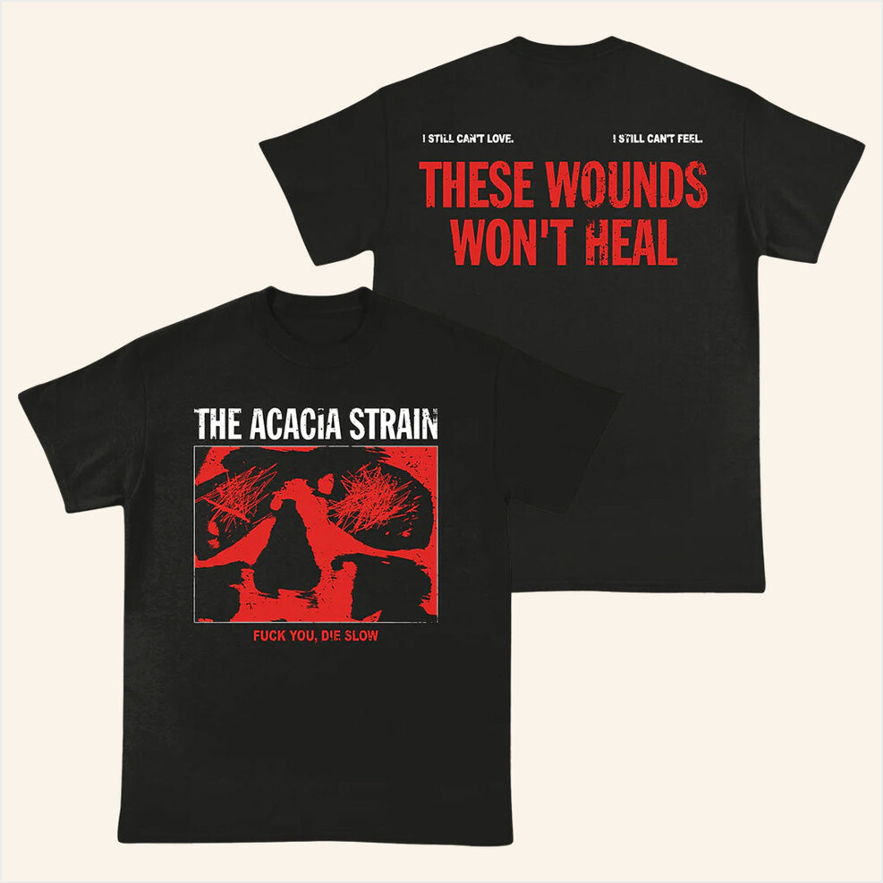 FYDS Shirt The Acacia Strain Merch Black Birthday Gifts For Husband Gifts For Besties