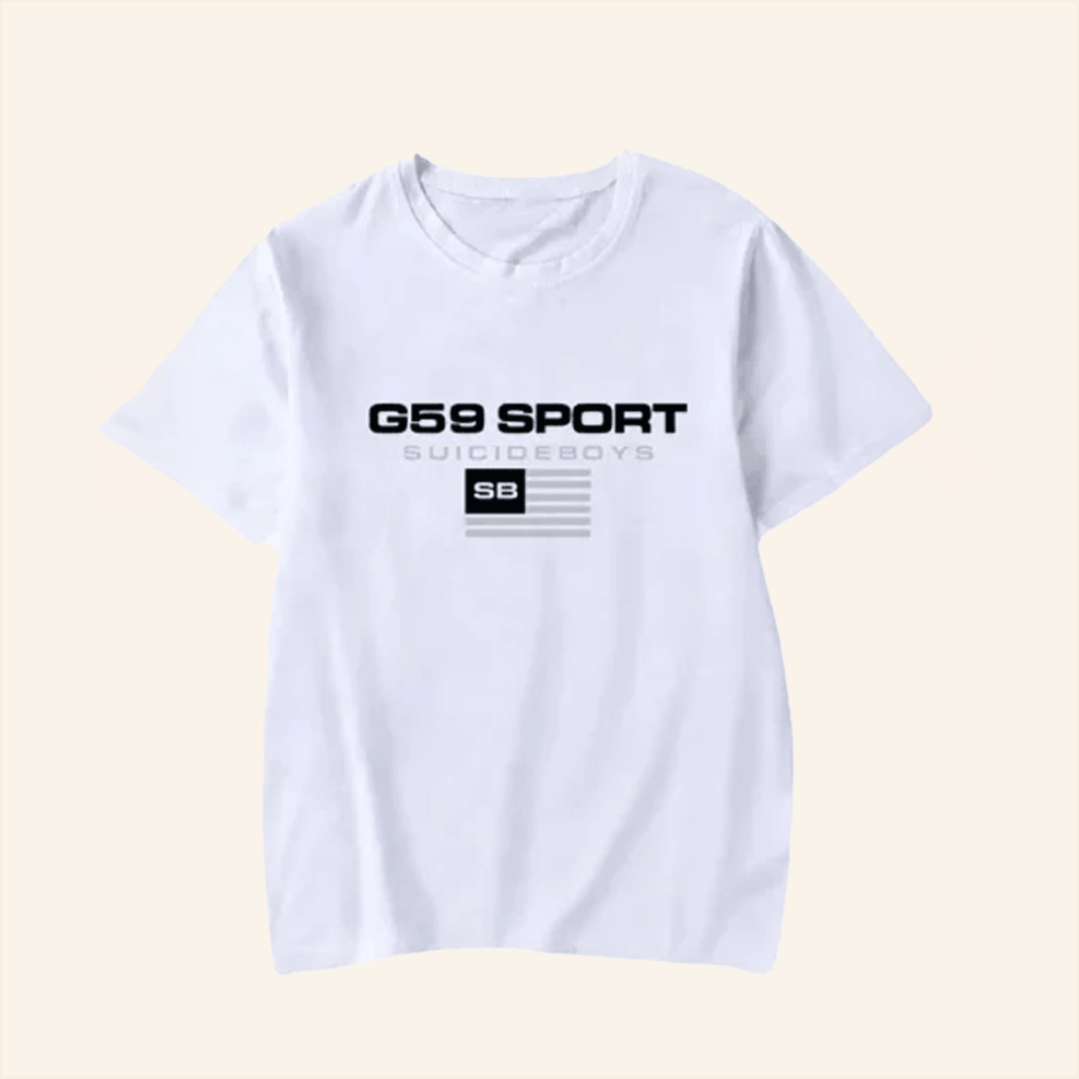 G Five Nine White T-Shirt Suicide Boys Merch SuicideBoys Hoodie Gifts For People Who Like Music