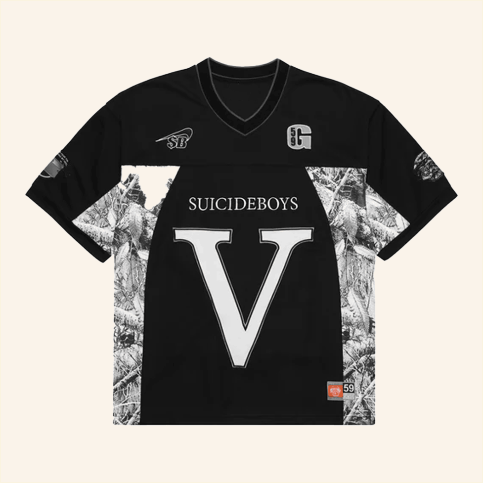 G59 Black Football Jersey SuicideBoys Hoodie Suicide Boys Merch Birthday Gifts For Dad