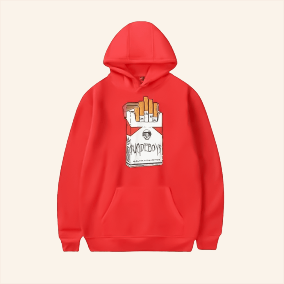 G59 Cigarette Merch Red Hoodie Suicide Boys Merch SuicideBoys Hoodie Birthday Gifts For Fans