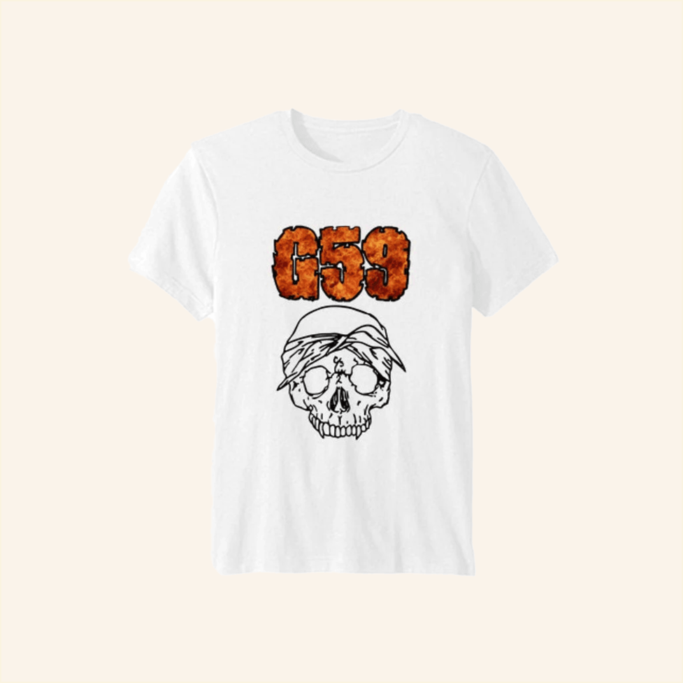 G59 Grey Five Nine Skull T-Shirt Suicide Boys Merch SuicideBoys Shirt Gifts For Boyfriend