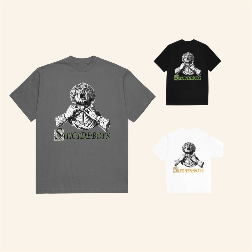 G59 Larynx Grey T-Shirt Suicide Boys Merch SuicideBoys Shirt Gifts For Dad Gifts For Friends
