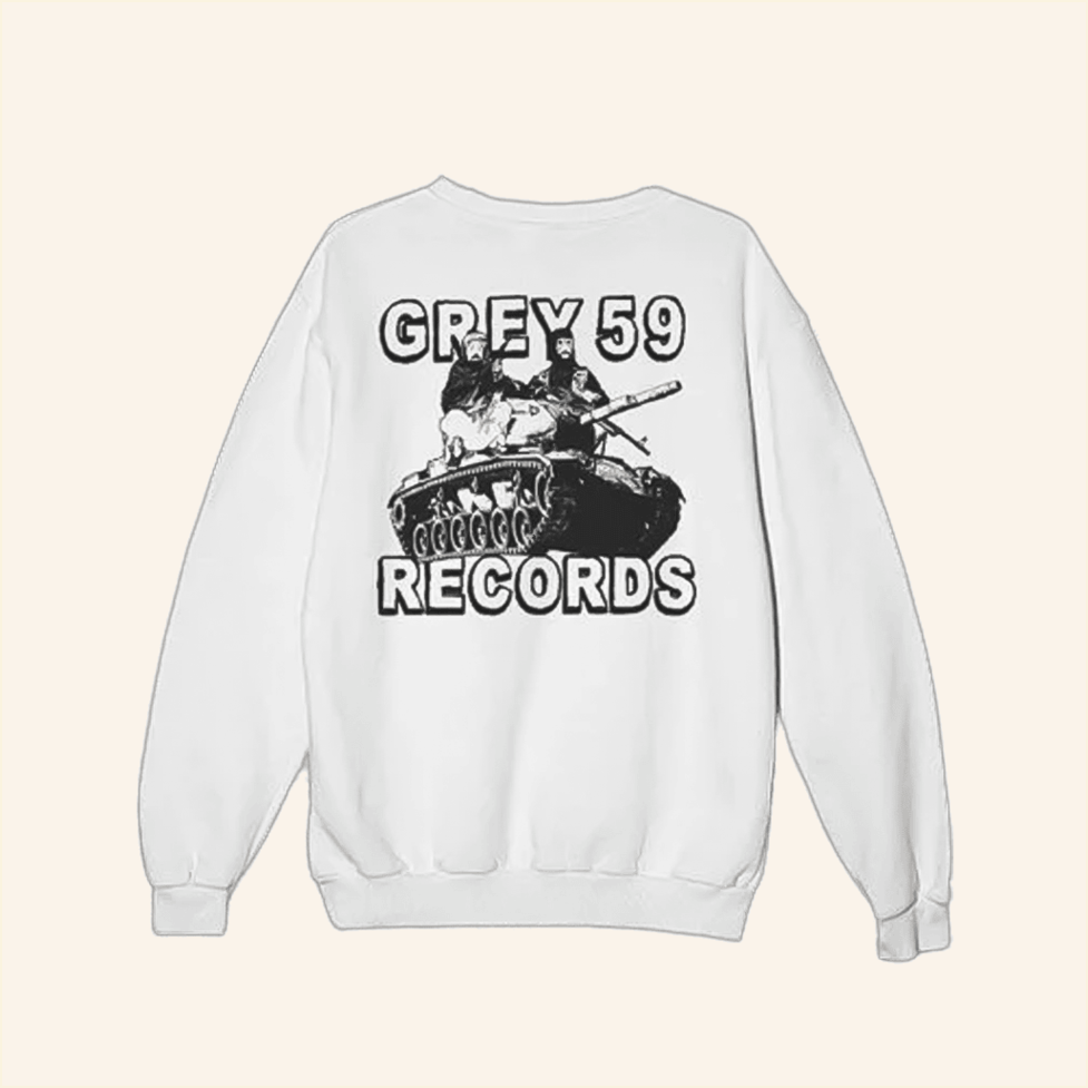 G59 Records Grey Sweatshirt Suicide Boys Merch SuicideBoys Hoodie G59 Merch Gifts For Fans