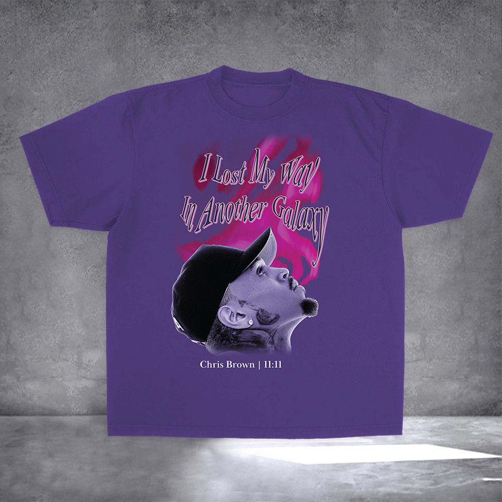 Galaxy Aura Purple Shirt Music Related Gifts For Guys