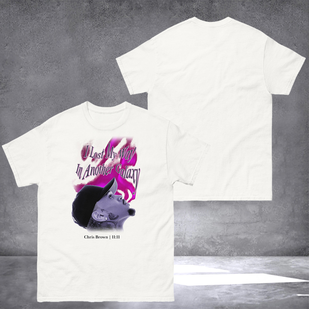 Galaxy Aura White Shirt Music Related Gifts For Guys