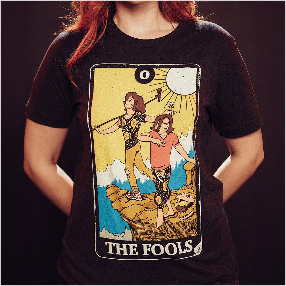 Game Grumps The Fools Tarot T-Shirt Gamegrumps Merch Gifts For Fans Birthday Gifts For Dudes