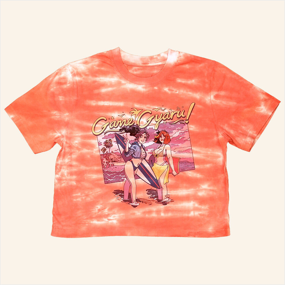 Game Gyaru City Pop Cropped T-Shirt Game Grumps Merch Birthday Gifts For Friends