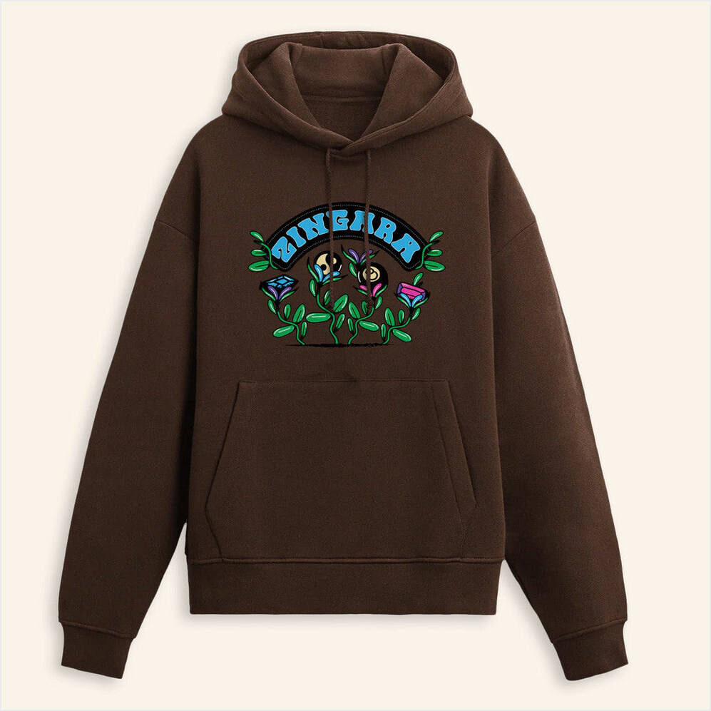 Garden Hoodie Zingara Merch Brown Birthday Gifts For Besties Christmas Presents
