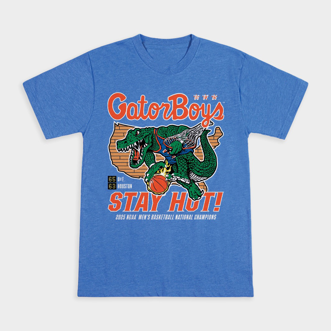 Gator Boys Stay Hot Shirt Florida Gators National Championship 2025 Fan Merch Great Gifts (Copy)