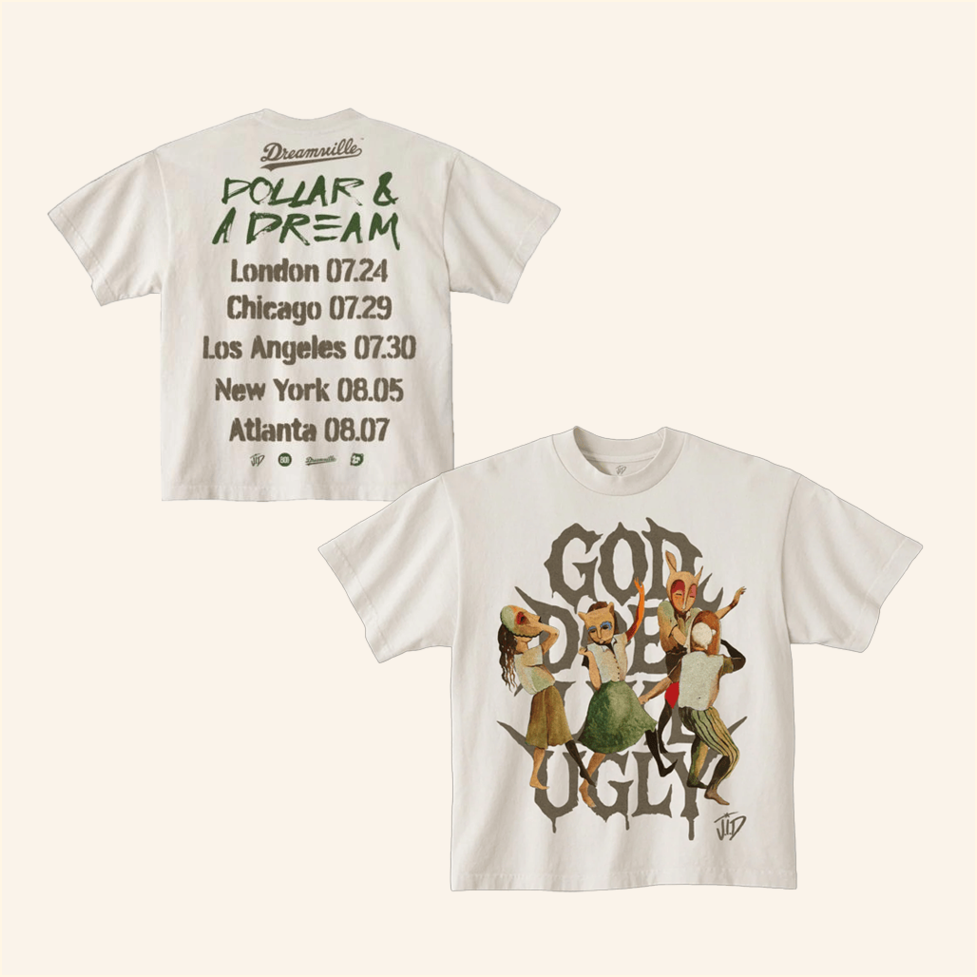 Gdlu X Dreamville Dollar A Dream T-Shirt Jid World Merch Gifts For Husband BFF Gifts Ideas