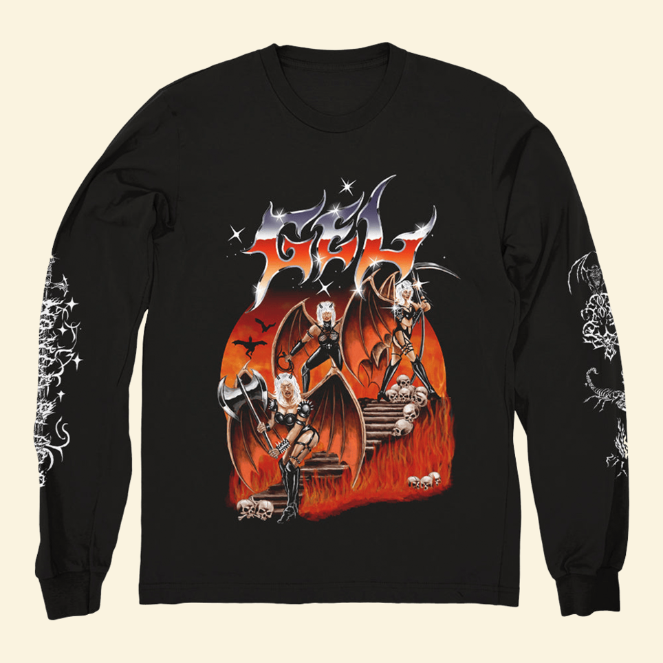 Gel Honed Blade Long Sleeve T-Shirt Gel Band Merch Great Mother's Day Gifts For Friends