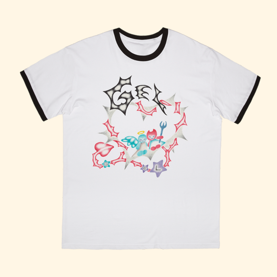 GEL Luvers Ringer T-Shirt Gel Band Merch Father's Day Gifts For Band Fans Best Friend Gifts