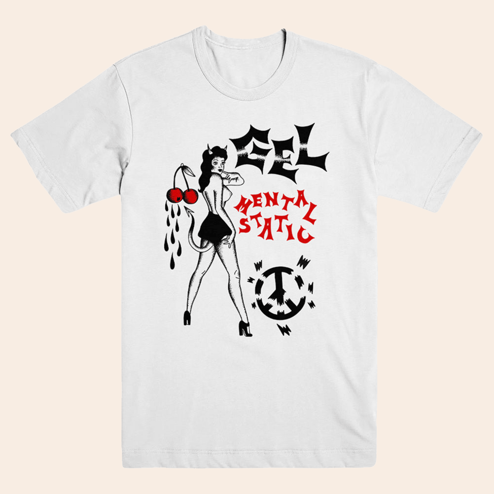 Gel Mental Static T-Shirt Gel Band Merch Father's Day Presents For Husband Gifts For BFF