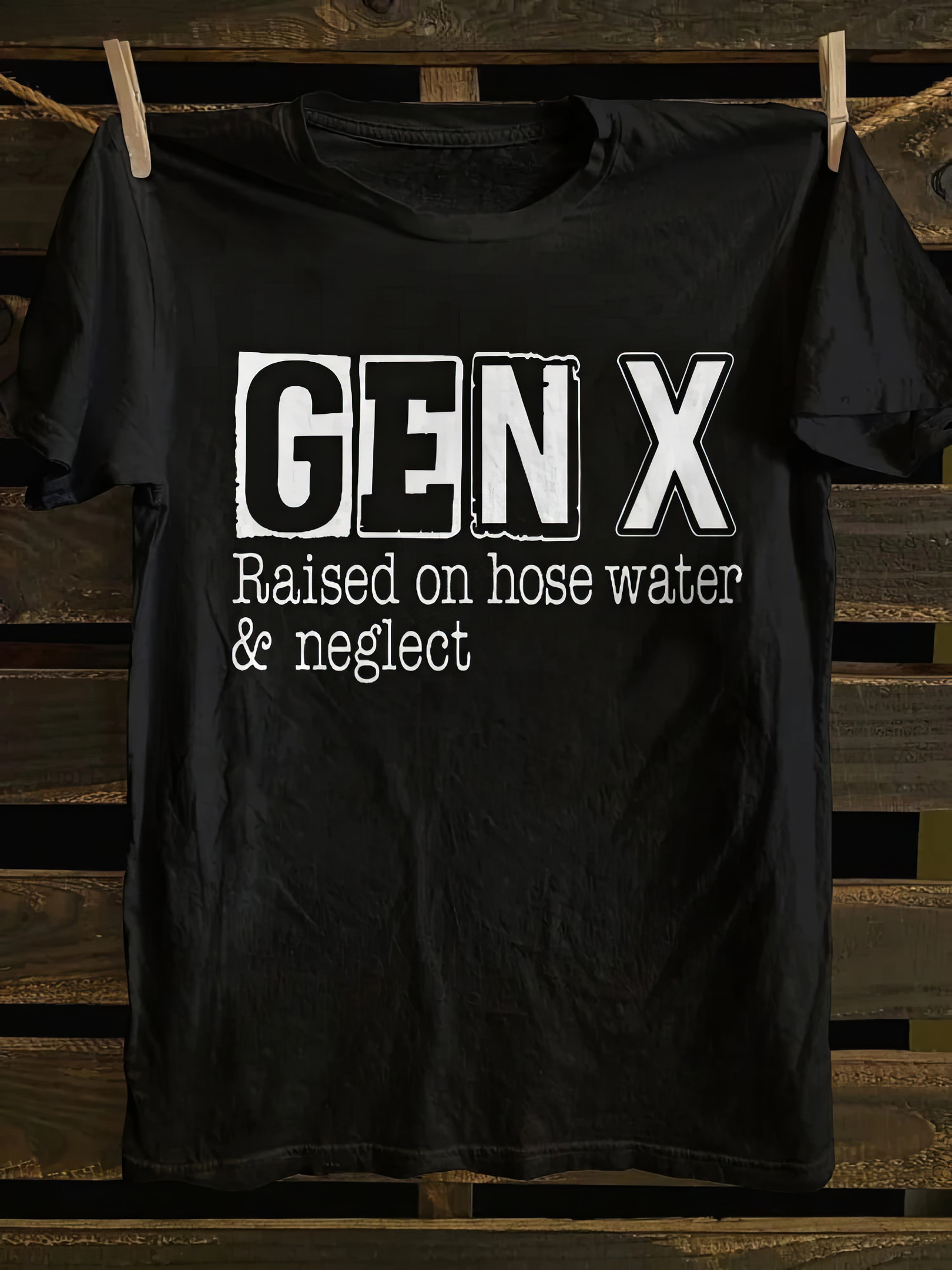 Gen X Raised On Hose Water And Neglect T-Shirt Gift Ideas For New Moms