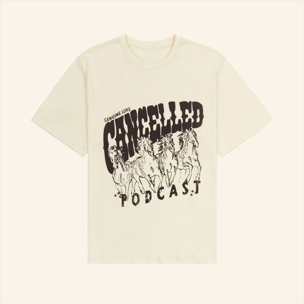 Genuine Lore T-Shirt Cancelled Podcast Merch Gift Ideas For Boyfriend Birthday Gift Ideas