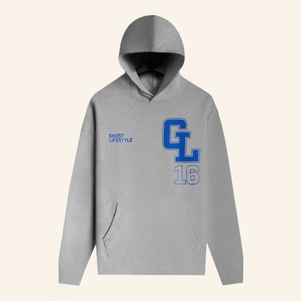 Ghost Lifestyle Merch Ghost Uni Hoodie Grey Birthday Present For Husband