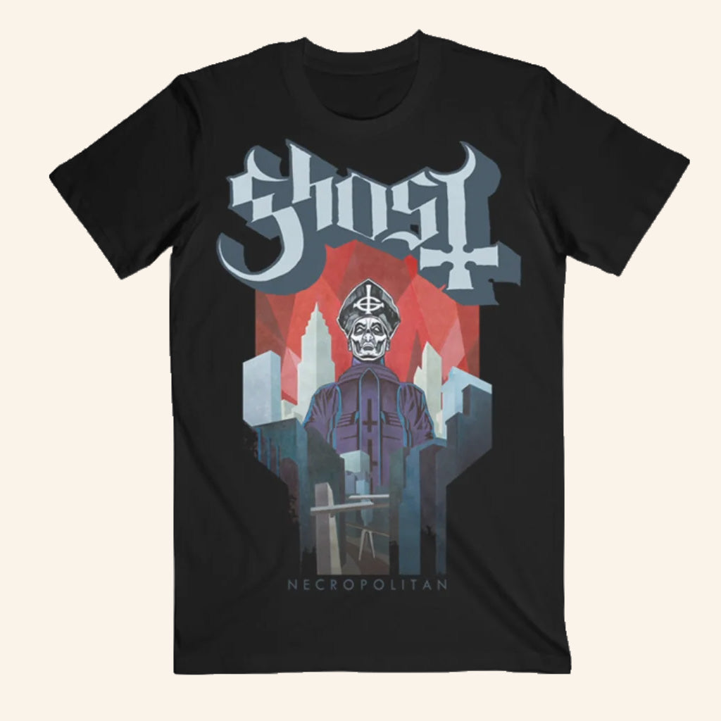 Ghost Merch Necropolitan T-Shirt Gift Ideas For Husband