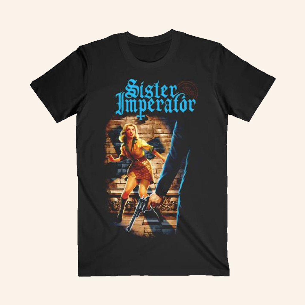 Ghost Merch Sister Imperator Foil Print 4 T-Shirt Gifts For Sister