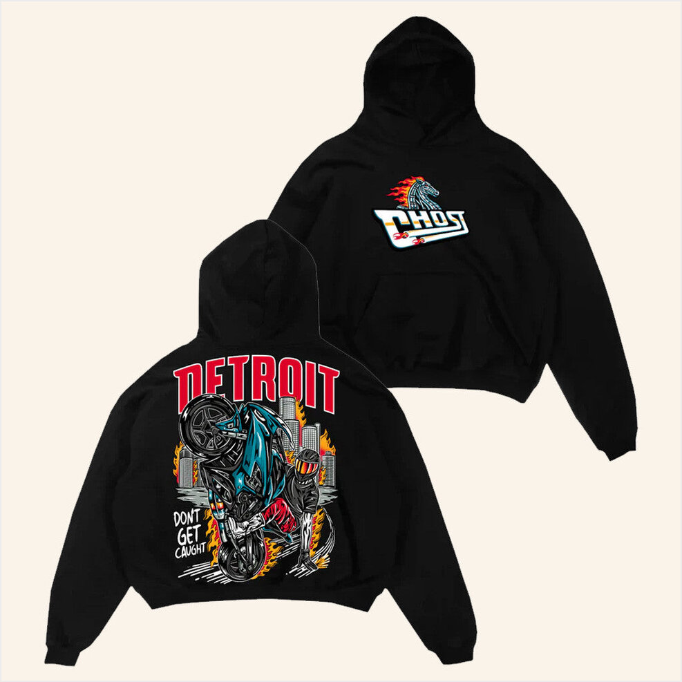 Ghost Pistons Hoodie Official Ghost Racing Merch Birthday Gifts For Boyfriend BFF Gifts