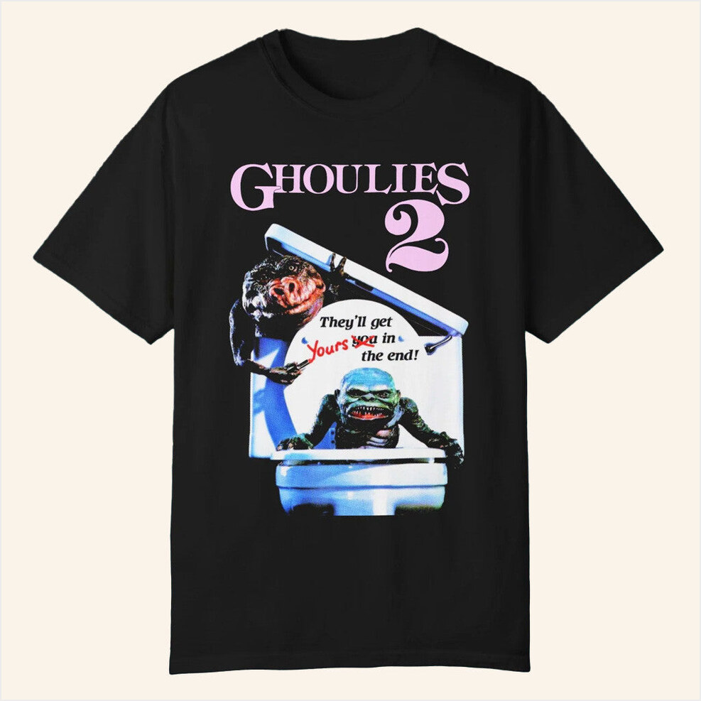 Ghoulies 2 Horror Movie Shirt Iron Fortress Records Merch Gifts For Dudes Gifts For Best Friend