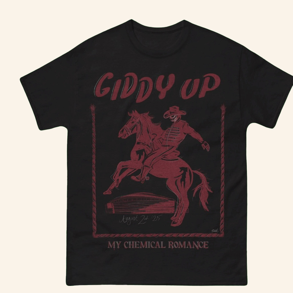 Giddy Up My Chemical Romance Arlington Shirt Giddy Up Merch Gifts For Friend
