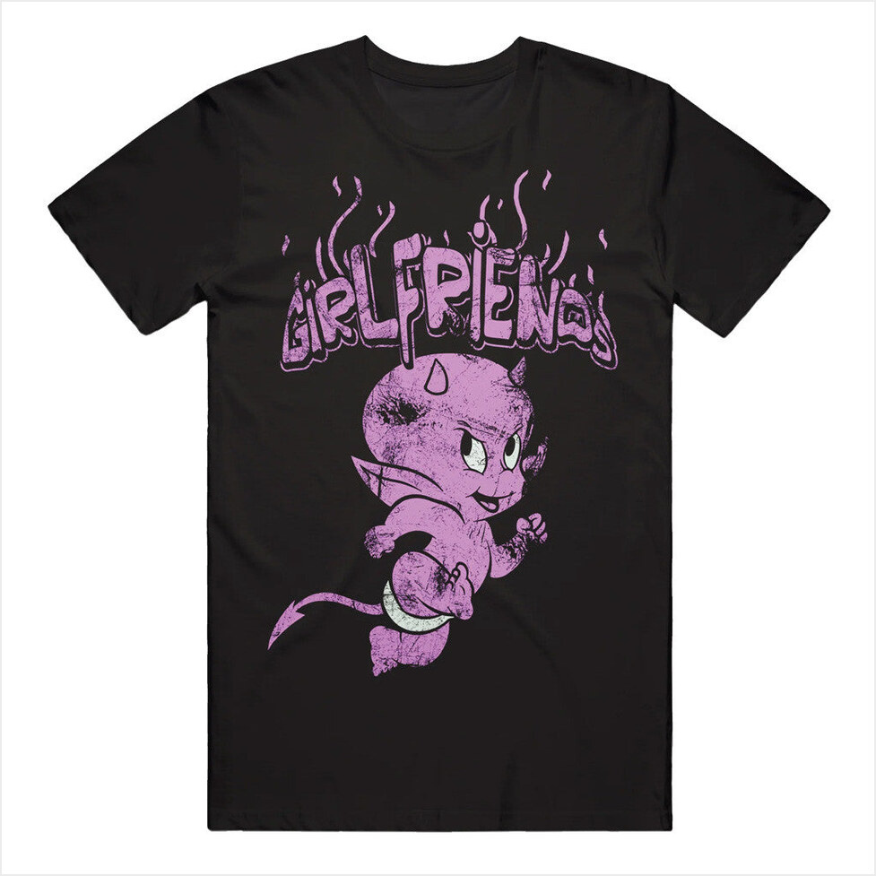 Girlfriends Devil Black T-Shirt Girlfriend Xo Merch Birthday Gifts For Besties