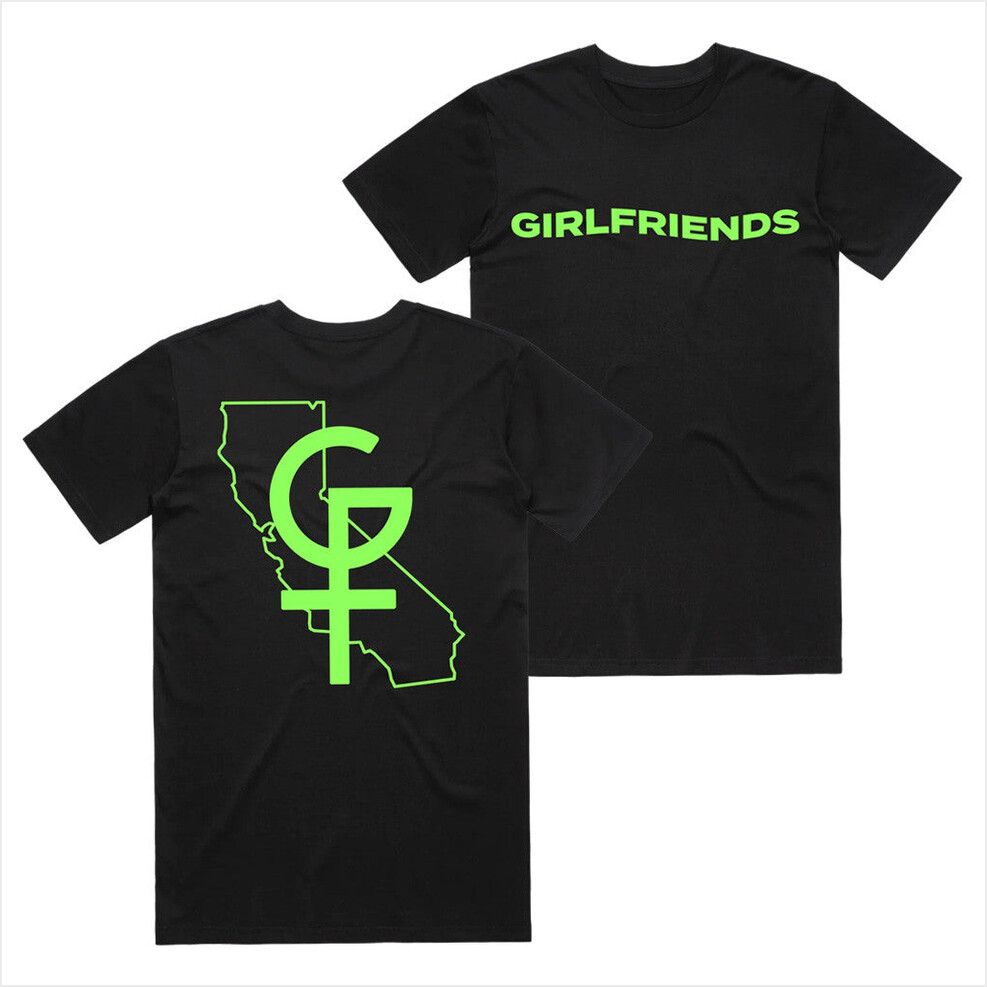 Girlfriends Wave Black T-Shirt Girlfriend Xo Merch Good Gifts For Dudes Gifts For Best Friend