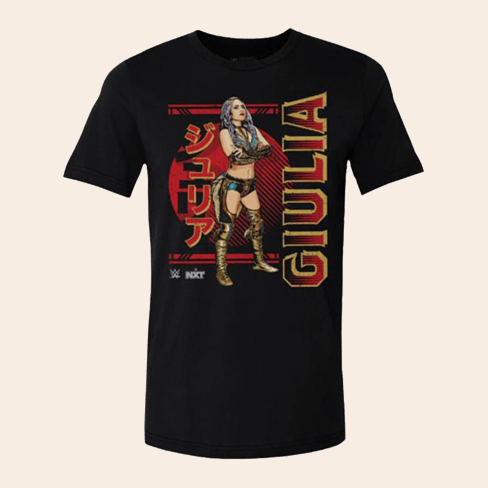 Giulia Pose WHT T-Shirt 500 Level Merch Birthday Presents For Dad Best Friend Gifts