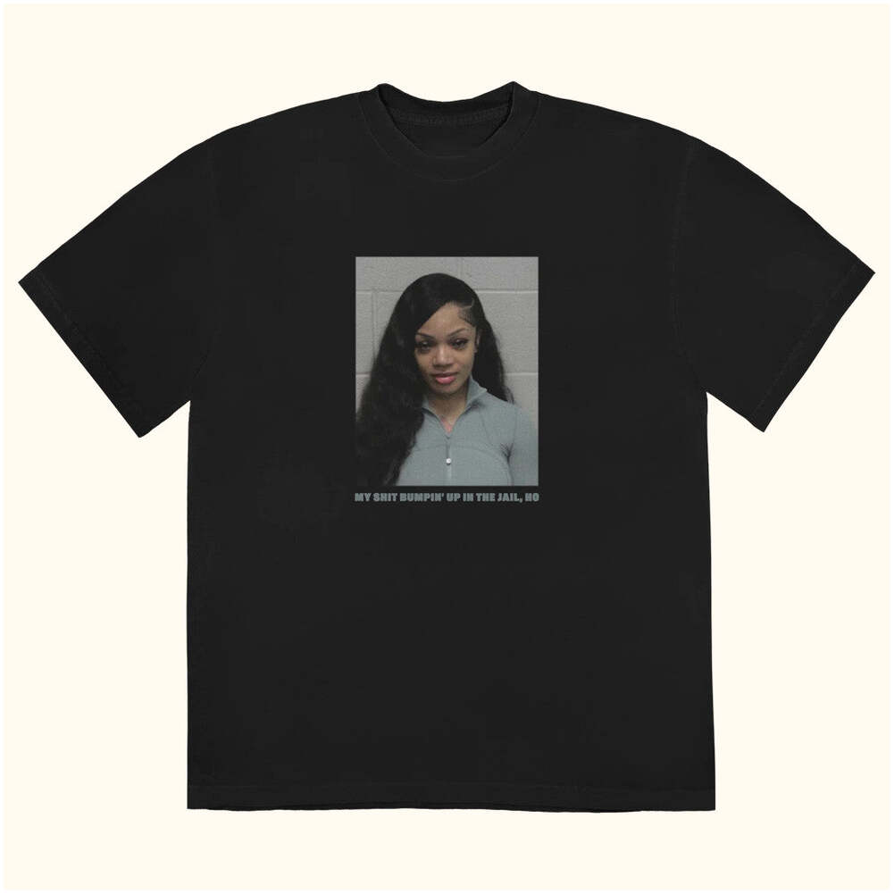 Glorilla Official Merch Glorilla Mugshot T-Shirt Best Gifts For Husband Gifts For Friends