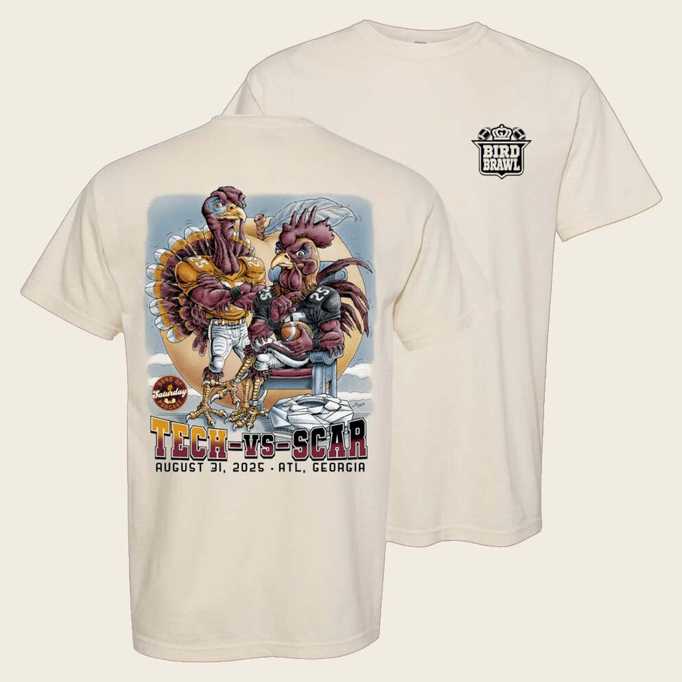 Glory Days Apparel Merch Sons Of Saturday X Glory Days Apparel Bird Brawl T-Shirt Him Gifts