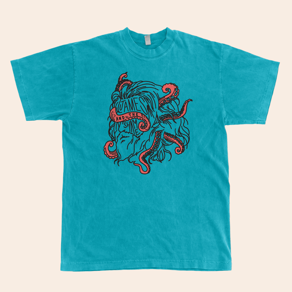 GMM James And The Shame Leviathan Face T-Shirt GMM Merch Good Mythical Morning Merchandise