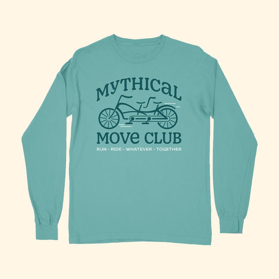 GMM Mythical Move Club Long Sleeve T-Shirt GMM Merch Good Mythical Morning Merchandise For Fans