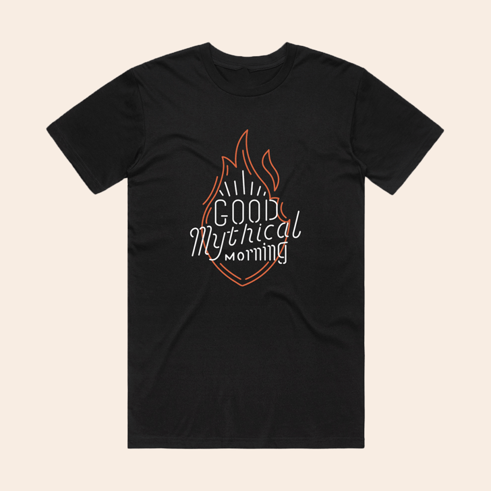 GMM Neon Sign T-Shirt GMM Merch Good Mythical Morning Merchandise Birthday Gifts For Fans