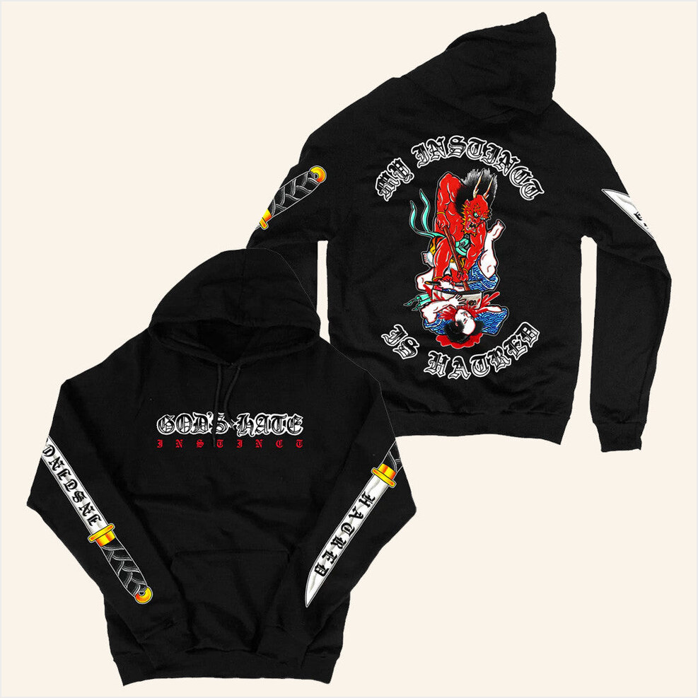 Godâ€™s Hate Closed Casket Activities Merch Instinct Hoodie Best Friend Birthday Gifts