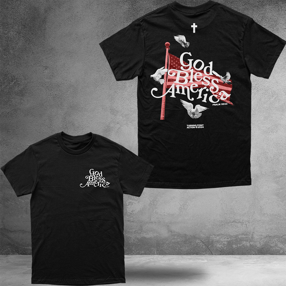 God Bless America Shirt USA Patriotic T-Shirts Best Gifts For Husband