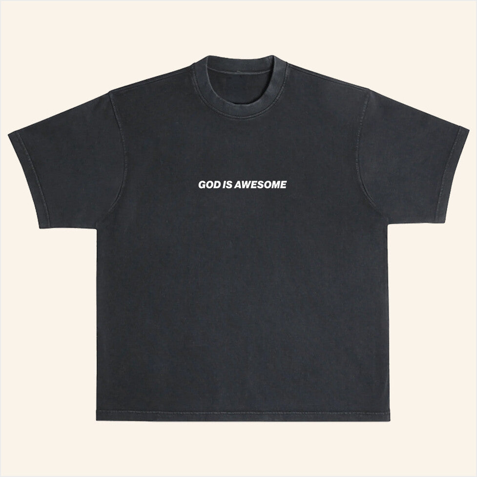 God is Awesome T-Shirt Phil Wickham Merch Best Birthday Gifts For Christian BFF Gifts Ideas