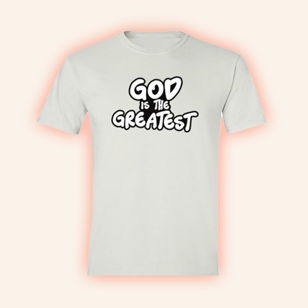 God Is The Greatest Softstyle T-Shirt The Williamson Dad Merch Gifts For Him