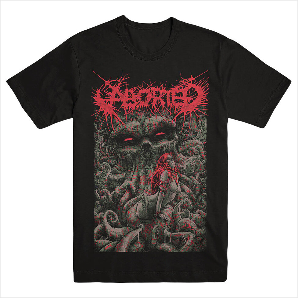 Godmachine Shirt Aborted Merch Aborted Shirt Dad Birthday Gifts For Father'S Day 2025