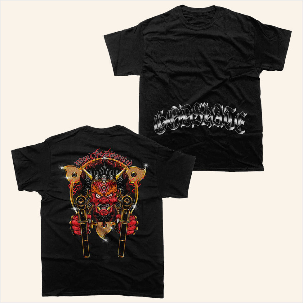 God's Hate Closed Casket Activities Merch Logo Belly Rocker T-Shirt Birthday Gifts For Dad