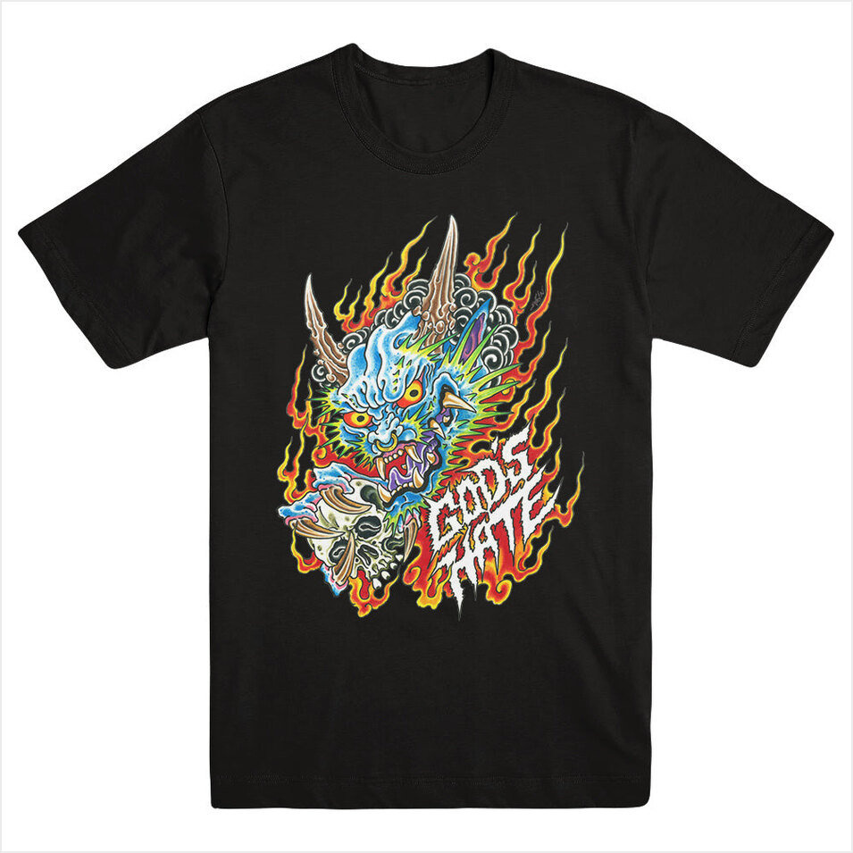 God'S Hate Merch Nava Oni Black Shirt God'S Hate Shirt Father'S Day Birthday Gifts For Dudes