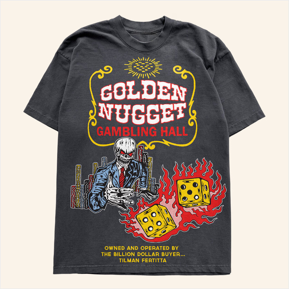 Golden Nugget T-Shirt Warren Lotas Merch Birthday Gifts For Son In Law BFF Gifts