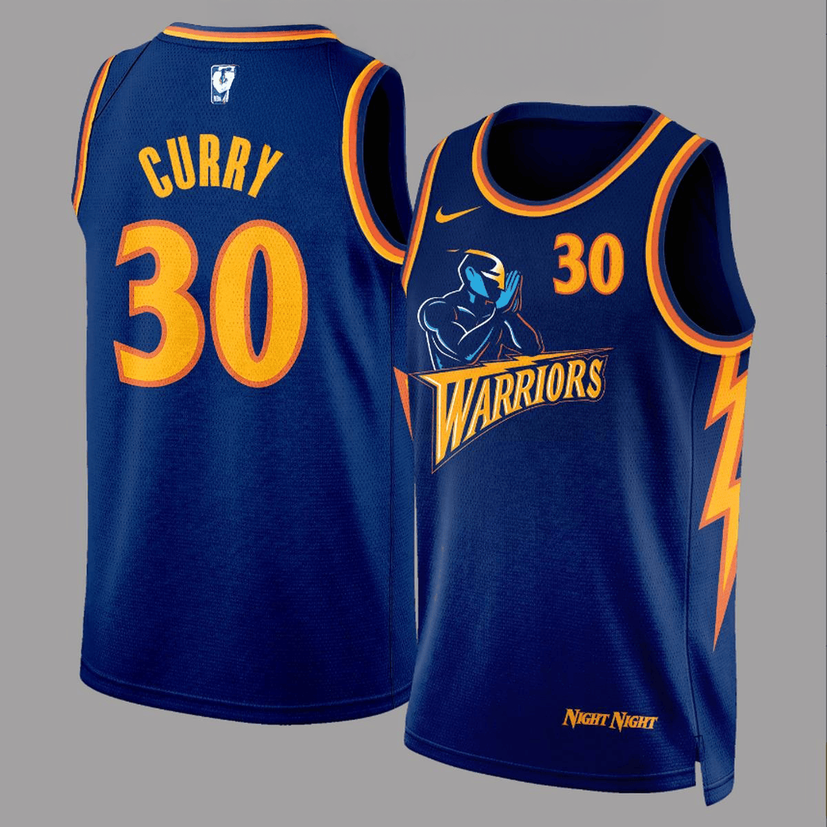 Golden State Warriors Stephen Curry Night Night Basketball Jersey Warriors Merch