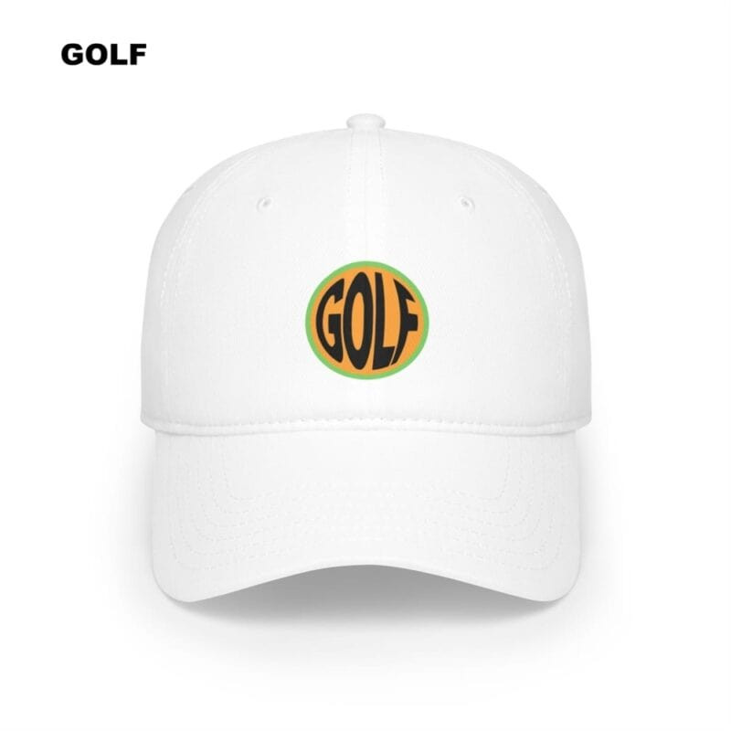 Golf Fish Eye White Hat Gifts For Golfers