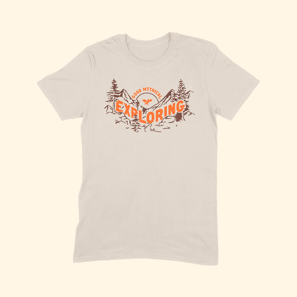 Good Mythical Exploring T-Shirt GMM Merch Good Mythical Morning Merchandise Gifts For Fans