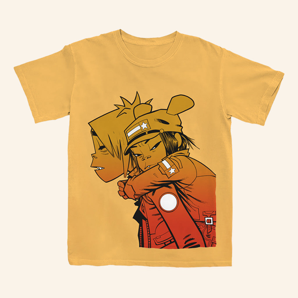 Gorillaz Merch 25 Sunset Piggyback T-Shirt Gift Ideas For Him