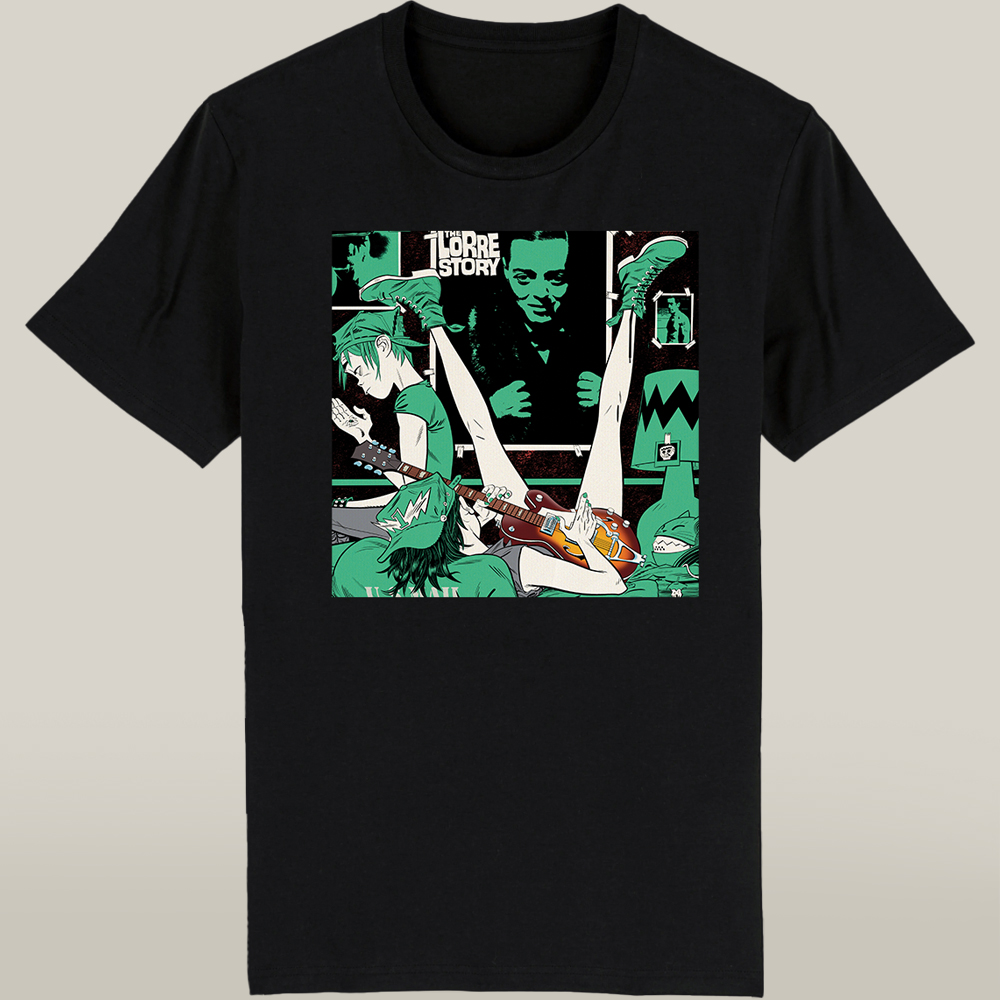 Gorillaz Merch T-shirt Green Room Graphic Appealing Music Fans Gift